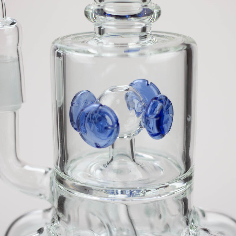 O 15" H2O  Glass water recycle bong [H2O-20]