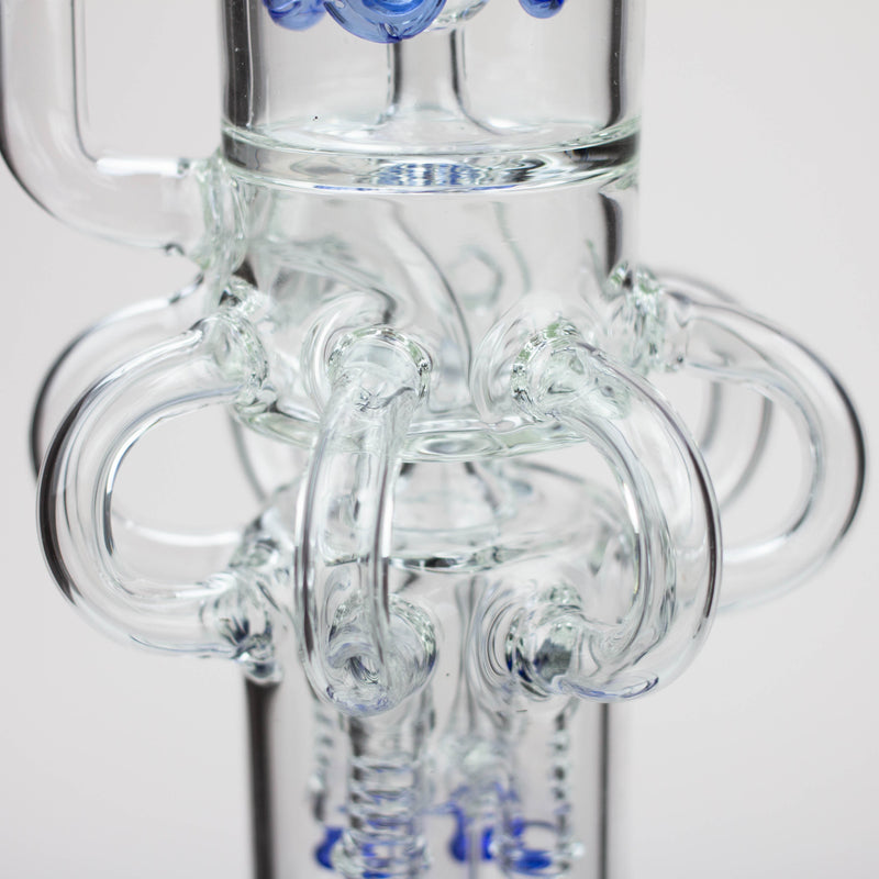 O 15" H2O  Glass water recycle bong [H2O-20]