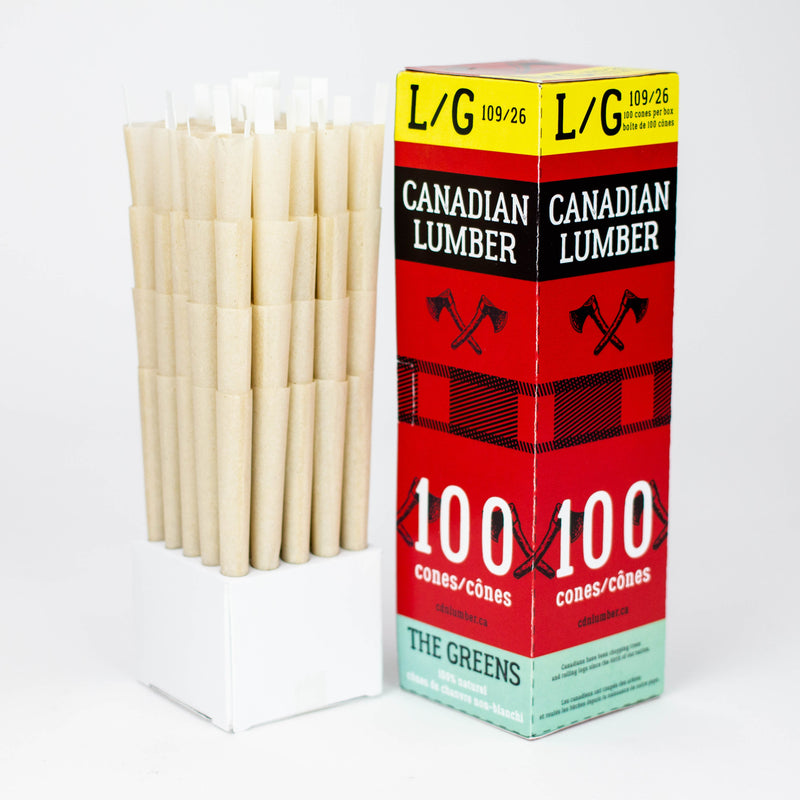 O CANADIAN LUMBER PRE- ROLLED CONE MINI TOWERS OF 100 CONES