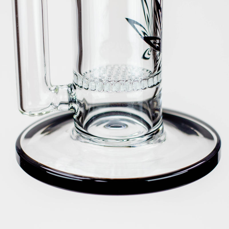 O 14" Xtream Kink Zong glass water bong [XTR-Z020]