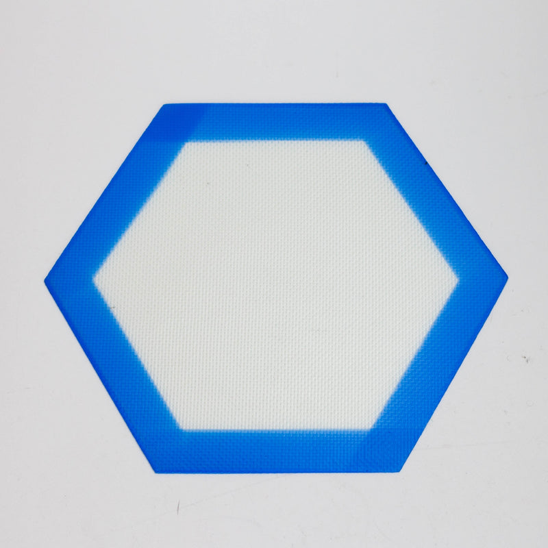 O Non-Stick Silicone Dab Mats -Hexagon