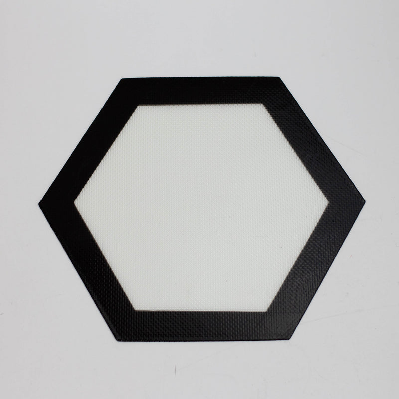 O Non-Stick Silicone Dab Mats -Hexagon