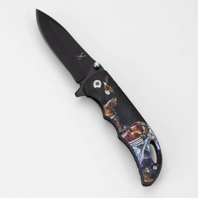 O TheBoneEdge 7" Stainless Steel Folding Knife [Chief]