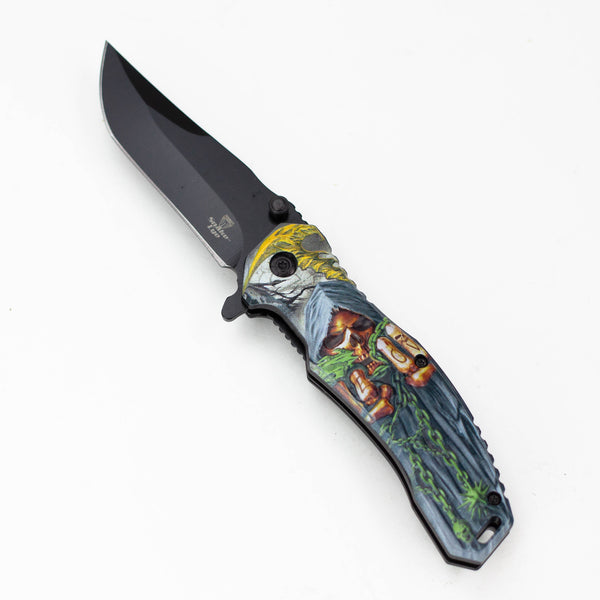 O Snake Eye | outdoor Skull hunting knife [SE-1089-5]