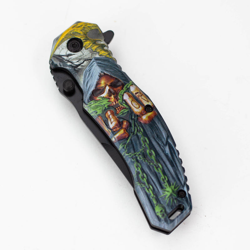 O Snake Eye | outdoor Skull hunting knife [SE-1089-5]