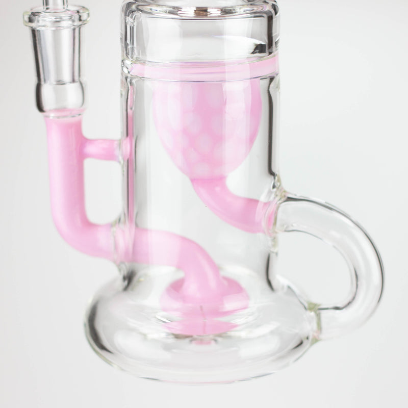 O Genie | 9" recycled bubbler with a banger [RY1448]