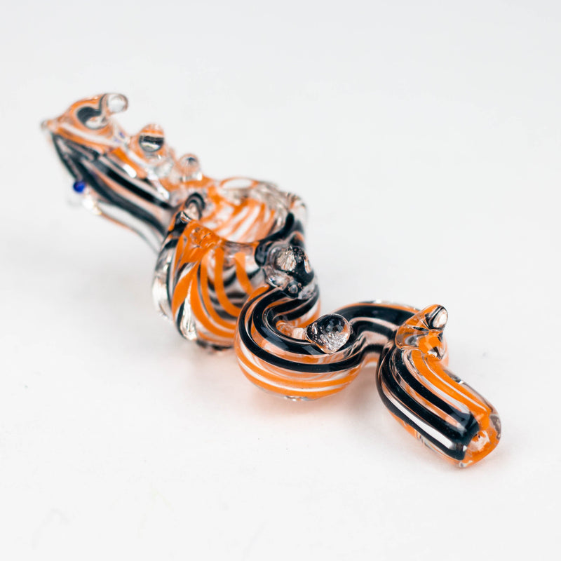 O 4.5" Dragon glass hand pipe Pack of 2