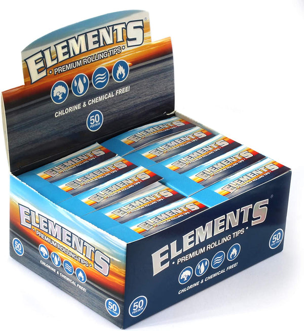 O Elements Premium Rolling Tips 50ct