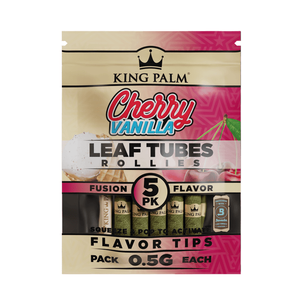 O King Palm | 5 Rollie Rolls – Cherry Vanilla Box of 15
