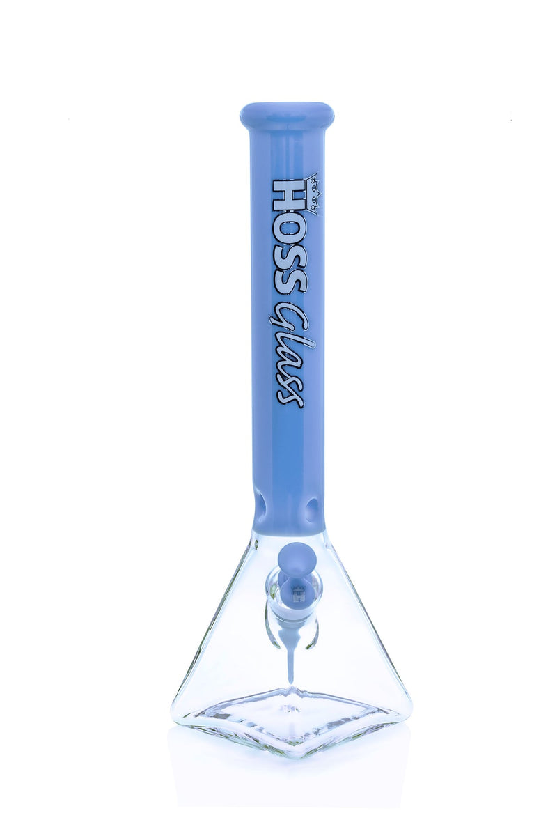 SC H056 Hoss Glass 18" Pyramid Beaker Half Colored