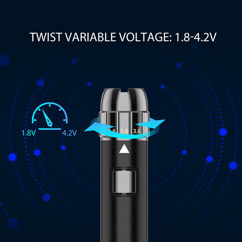 O Yocan | LUX Universal twist Battery for 510 thread Display of 20