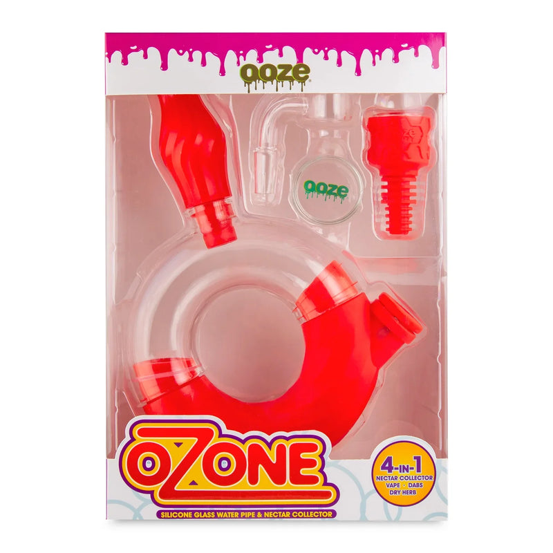 O Ooze | Ozone Silicone Water Pipe, Dab Rig & Dab Stra w