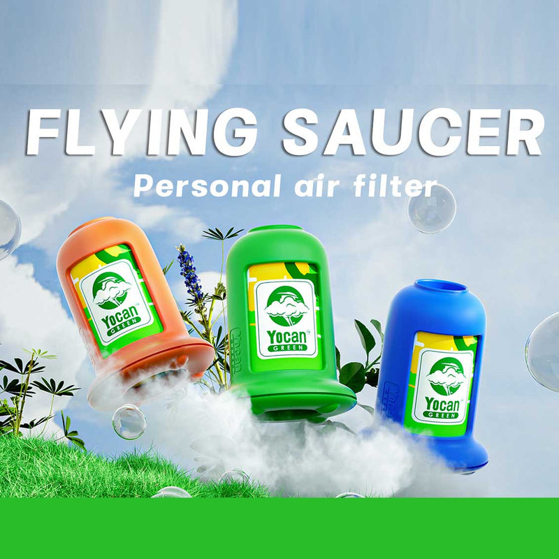 O Yocan Green |  FLYING SAUCER personal air filter