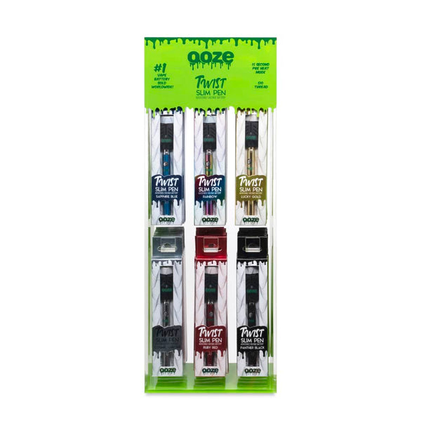 O Ooze | Twist slim Vape Pen 48ct Battery Display