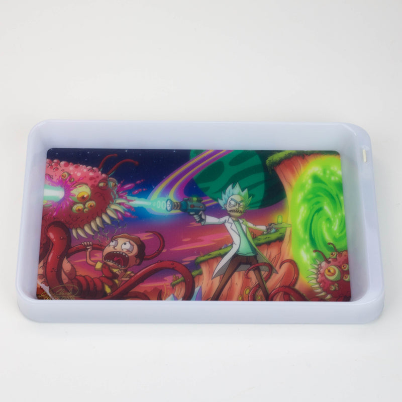 O Character 7 Changeable colours LED Rolling Tray
