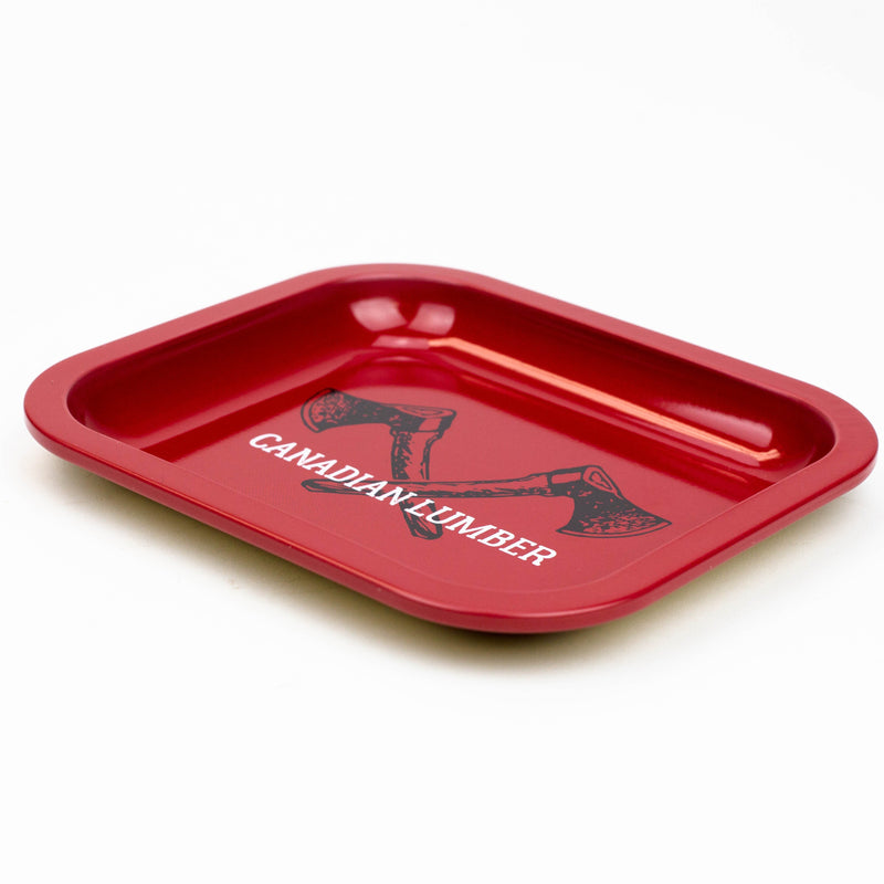 O Canadian Lumber - LIL’ RED ROLLING TRAY | SMALL