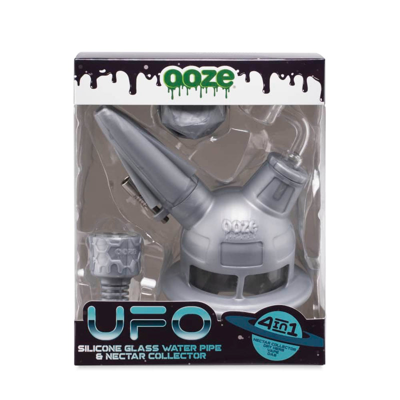 O Ooze | UFO Silicone Water Pipe & Dab Stra w