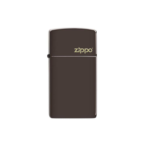 O Zippo 49266ZL Brown Zippo Logo