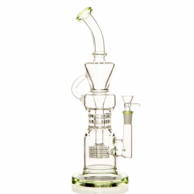 16 Inch Ring Recycler with Percolator Rig