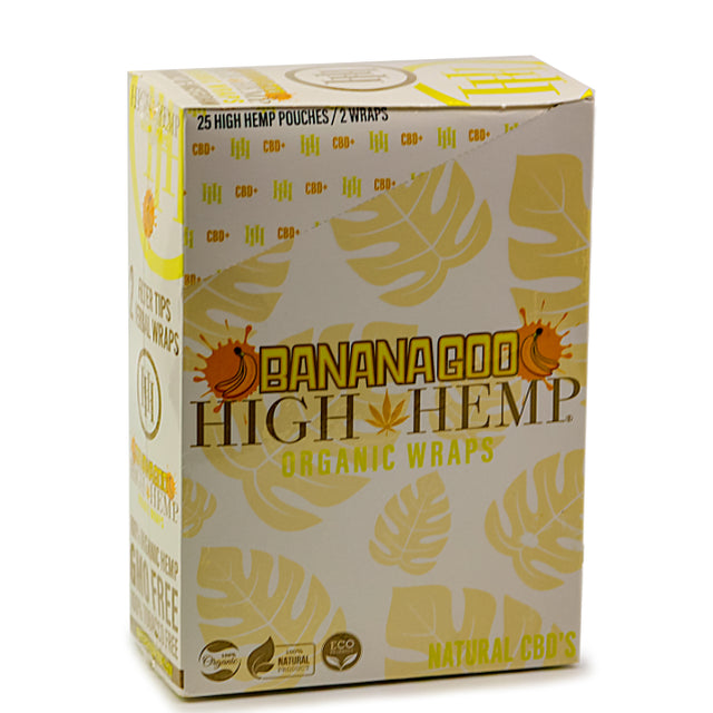 High Hemp Organic Wraps 25ct