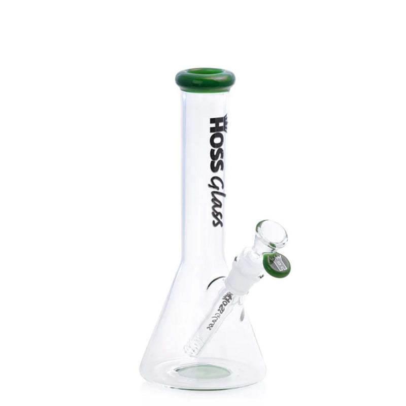 SC H 143 Hoss Glass 9" Mini Beaker With Colored Accents