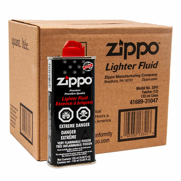 Zippo Lighter Fluid 133ml 12 piece