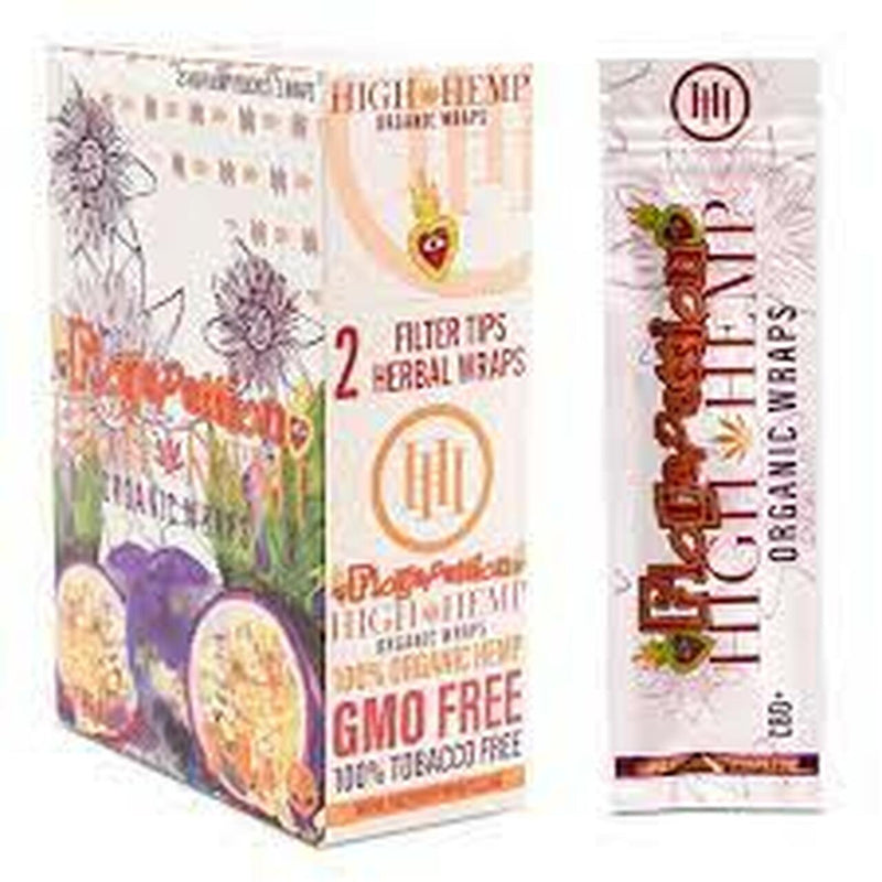 High Hemp Organic Wraps 25ct