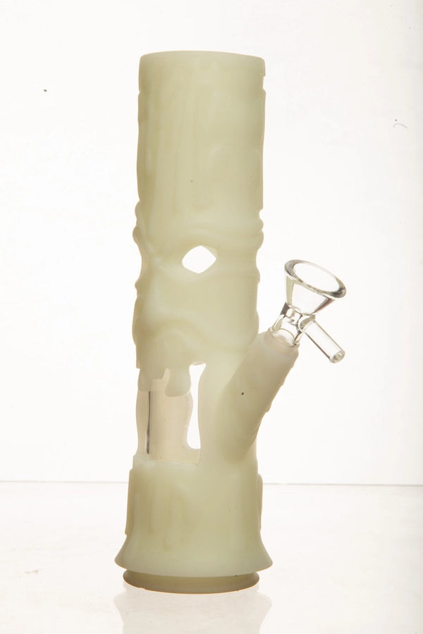 12" Howling Tree LED Assorted Colours Silicone Bong