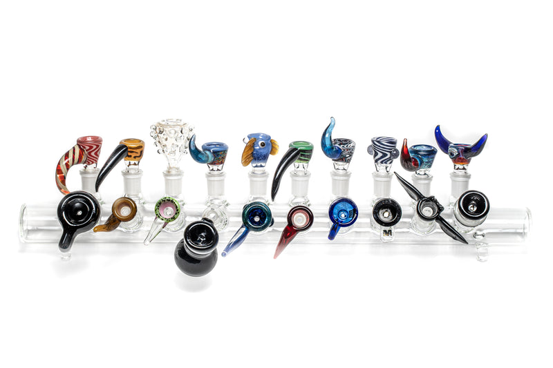 SC Deluxe Glass Bowl and Banger holder display for retail stores. 20 joints holds 20 x bowls