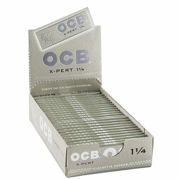 OCB 1 1/4 Silver X-Pert Rolling Papers 25ct