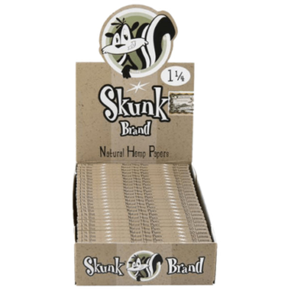 Skunk Hemp Slow Burning 1 1/4 Rolling Papers 25ct