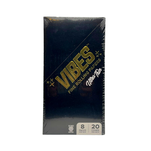 Vibes Ultra Thin King Size Cone 8ct