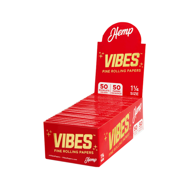 Vibes Hemp 11/4 Rolling Papers 50ct