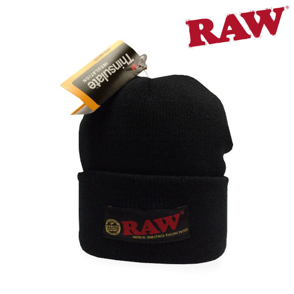 SC Raw Black Thinsulate Toque