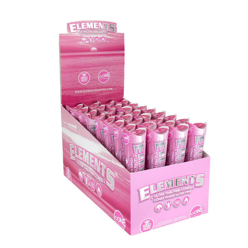 Elements Ultra Thin Cones KS 3/PK, 32/Box