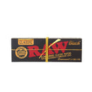 RAW | Black Natural Unrefined Artisan Connoisseur Papers w/ Tips – 1¼ Size (24 packs) 1 - 1/4" Size ONE