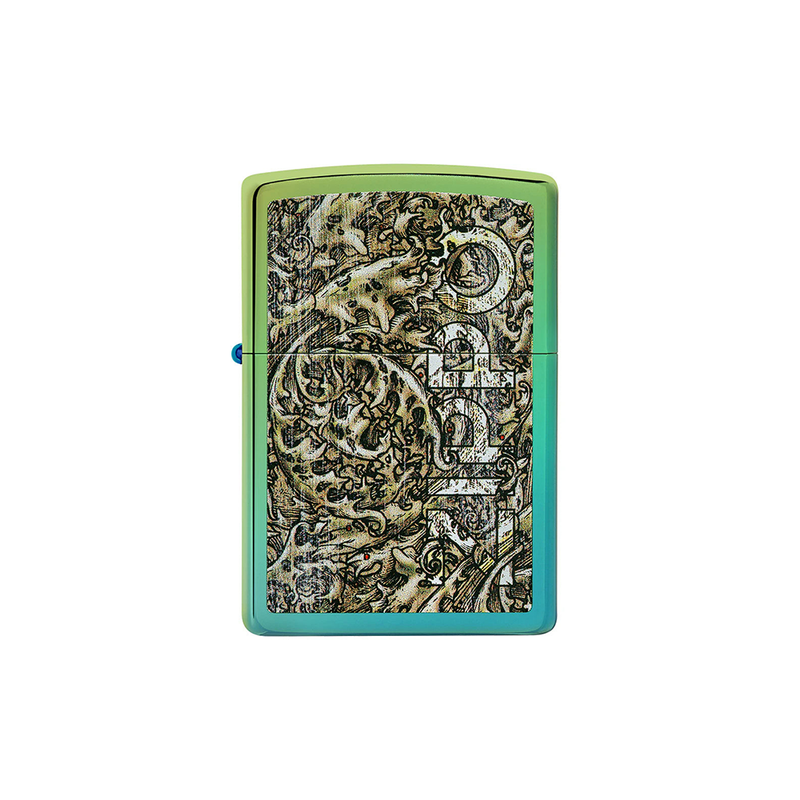 O Zippo 49416 Zippo Design High Polish Teal