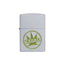 Zippo 205-064489 Legal Leaf Stamp Zippo Lighter ONE