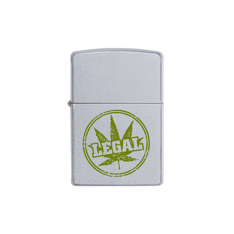 O Zippo 205-064489 Legal Leaf Stamp