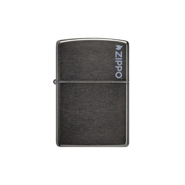 O Zippo 28378ZL Classic Grey Zippo Logo