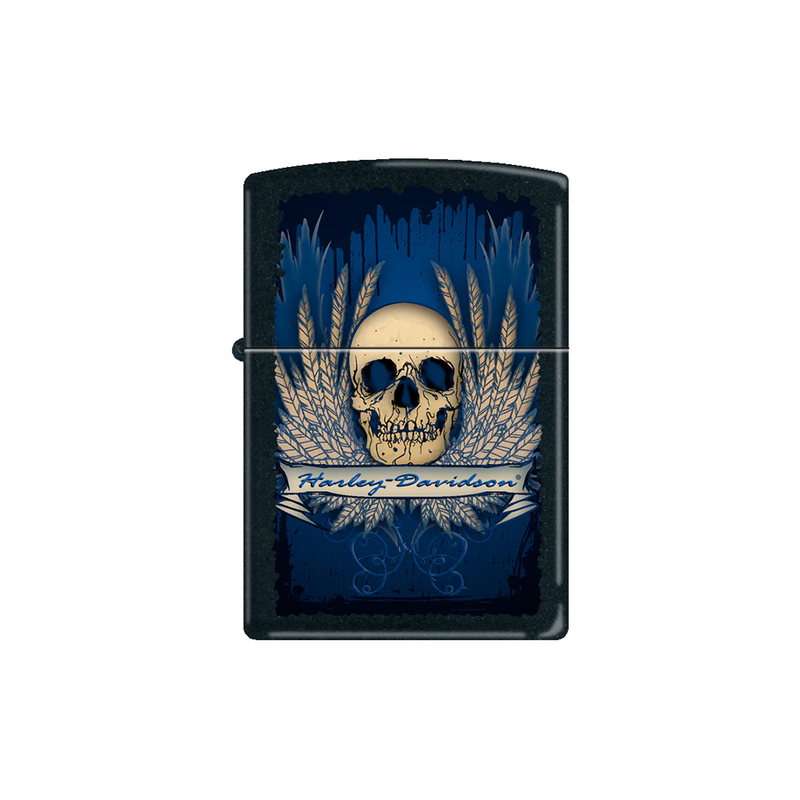 O Zippo 45967 Harley Davidson Skull