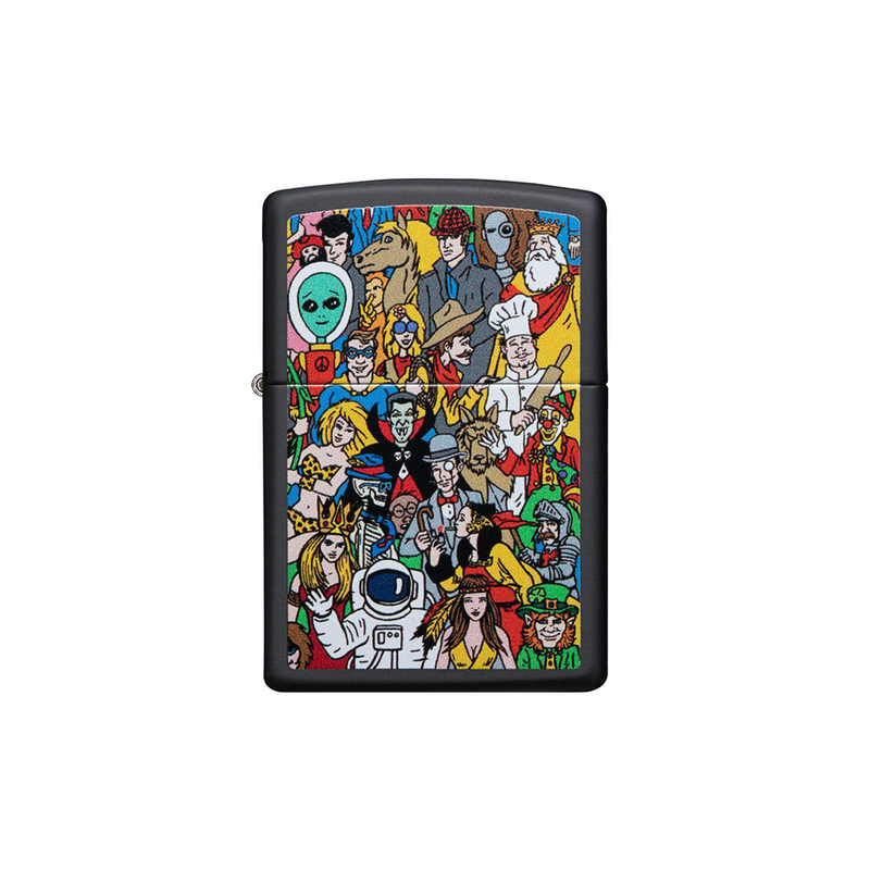 O Zippo 218-076241 Where's Windy Design