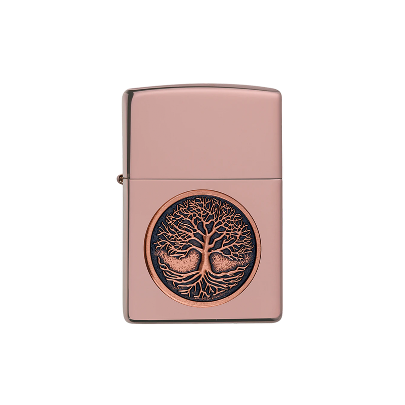 O Zippo 49638 Tree of Life Emblem Design