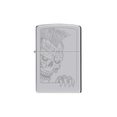 Zippo 46426 Mohawk Skull Zippo Lighter ONE