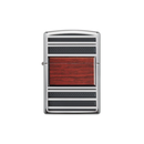 Zippo 28676 Wood Emblem with Pipe Insert Zippo Lighter ONE