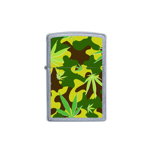 O Zippo 207-064554 Leaf Green Camo