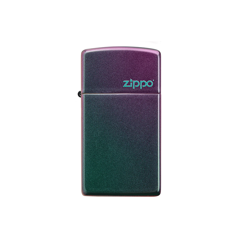 O Zippo 49267ZL Slim® Iridescent with Zippo Logo