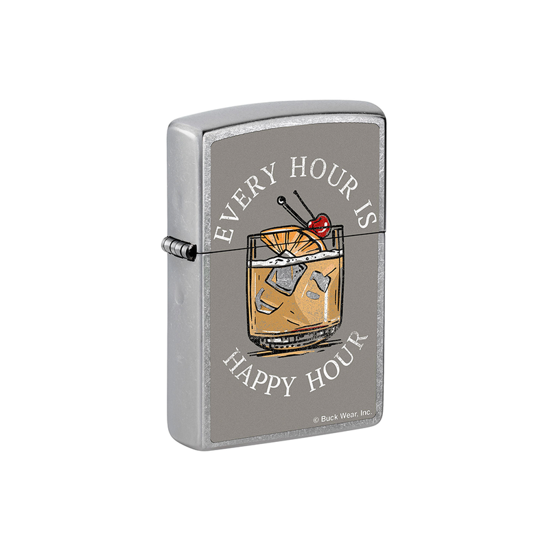 O Zippo 73071 Buck Wear EVERY HOUR IS HAPPY HOUR