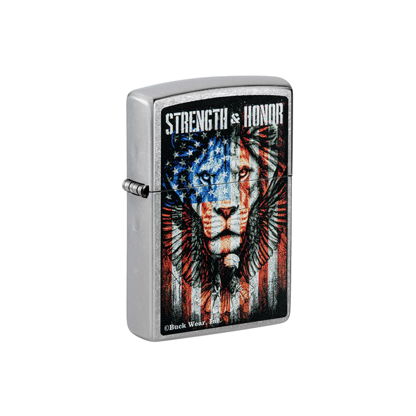 O Zippo 73118 Buck Wear STRENGTH & HONOUR