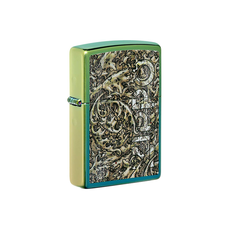 O Zippo 49416 Zippo Design High Polish Teal